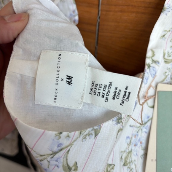 NWT Brock Collection x H&M Bubble-Hem Floral Dress, Size XXL - Picture 13 of 14